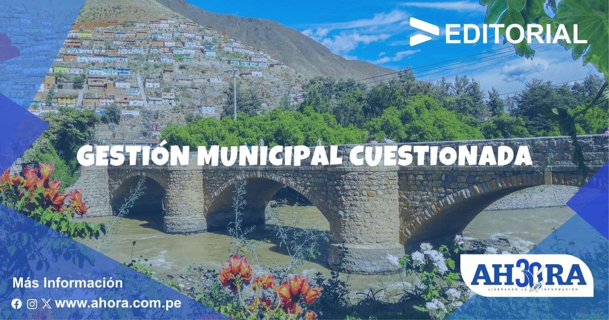 Gestión municipal cuestionada