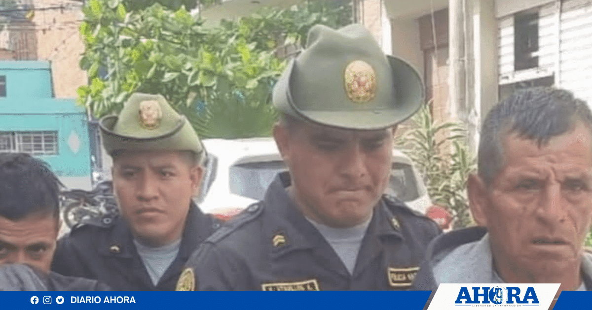 En operativo detienen a presuntos asesinos de un oso de anteojos en Pillao
