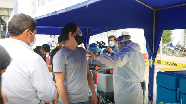 Sólo el 15 por ciento vacunado