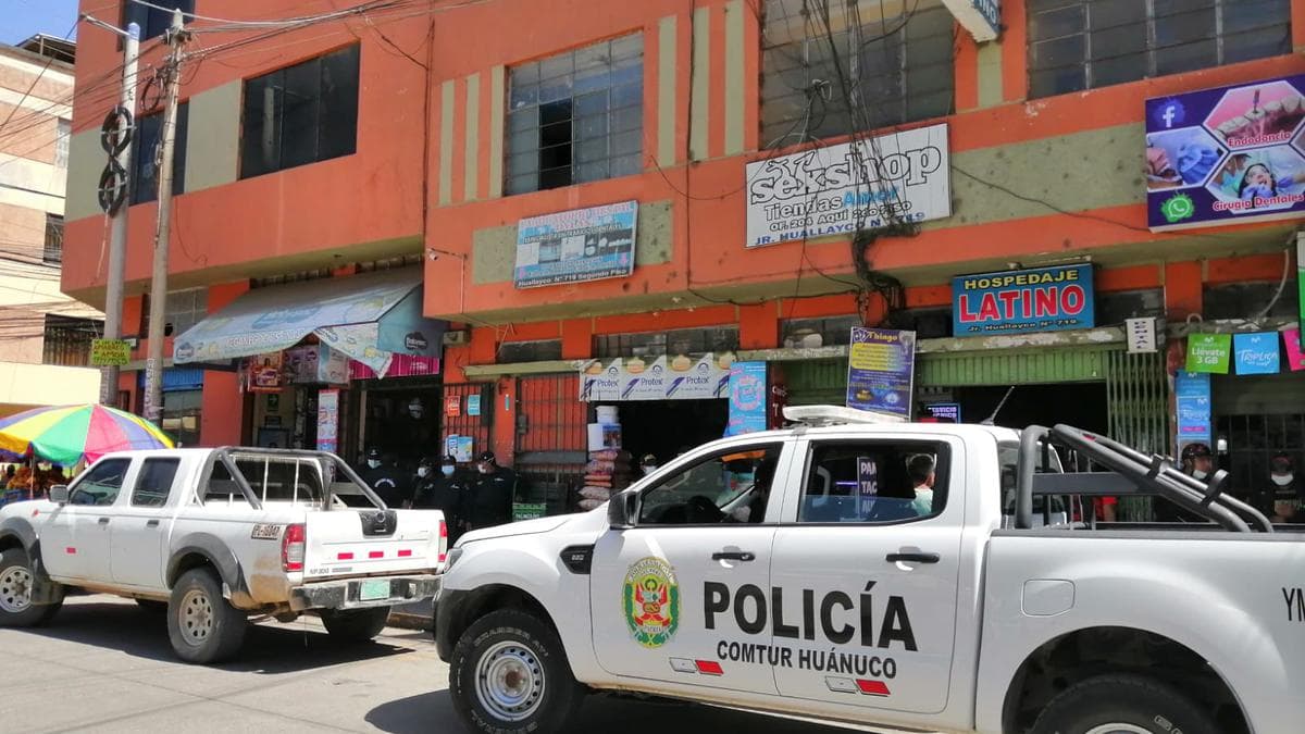 Hospedajes, alojamientos y restaurantes fueron intervenidos en Huánuco