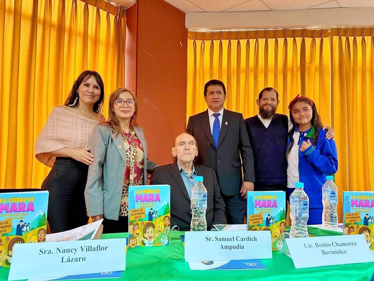 Con 11 años, Mara Rubín lanza su segundo libro “La Ciudad de Mara” en Huánuco