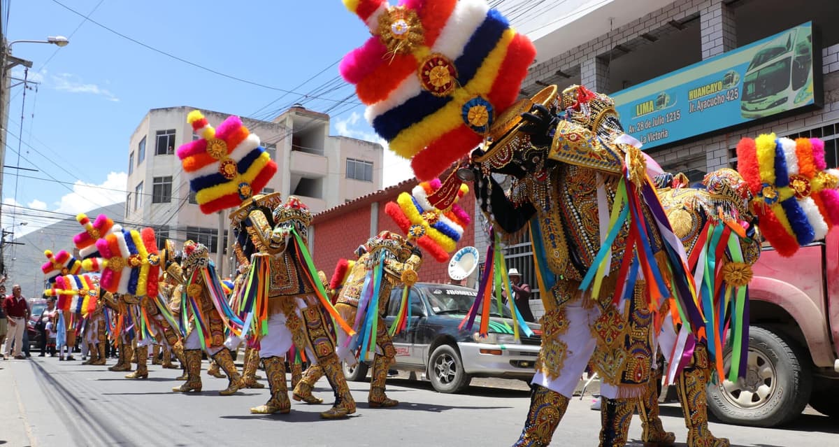 Todo listo para las festividades de los Negritos de Huánuco por Navidad