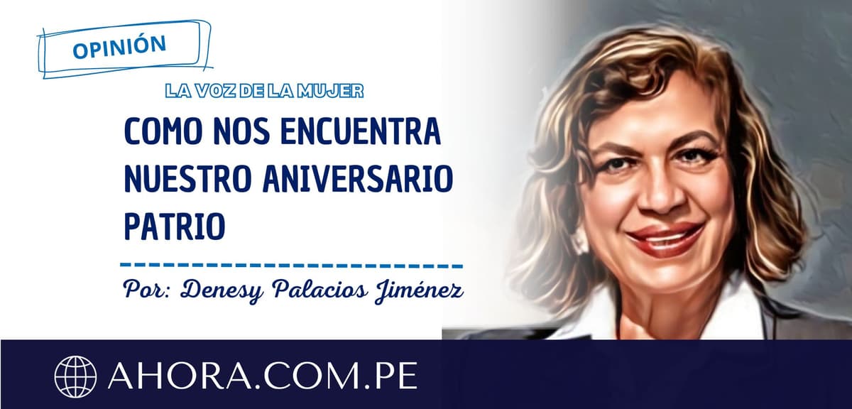 COMO NOS ENCUENTRA NUESTRO ANIVERSARIO PATRIO