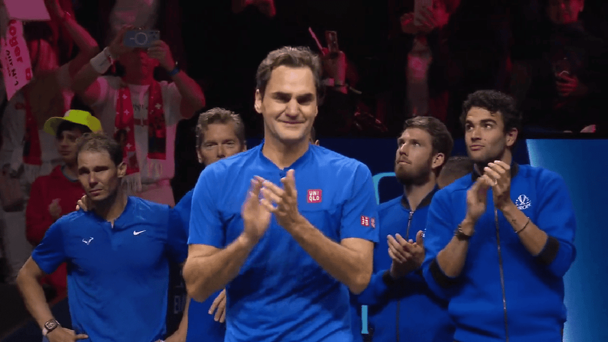 Roger Federer jugó su último partido como profesional