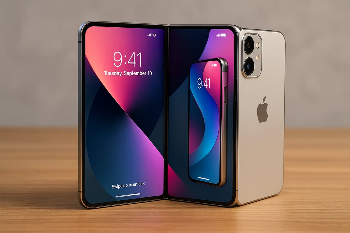 iPhone plegable: Producción con pantalla de Samsung se lanzará en 2026
