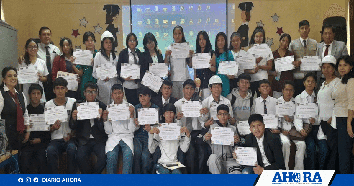Escolares del "Nuestra Señora de las Mercedes" apuestan por un futuro ético y profesional
