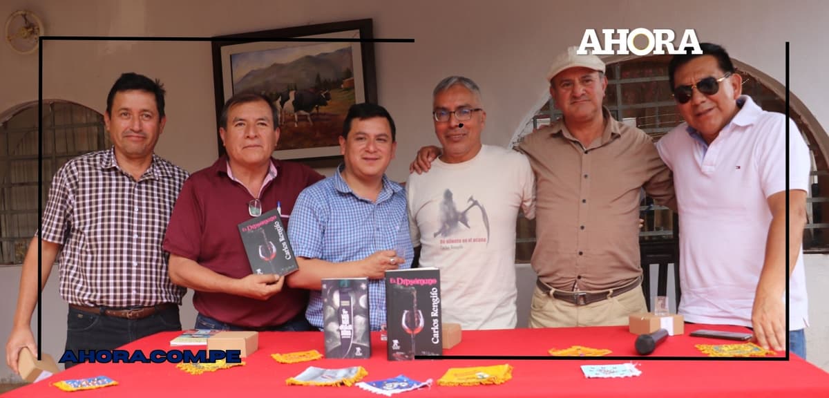 Fernando Carrasco y Carlos Rengifo compartieron encuentro cultural con estudiantes