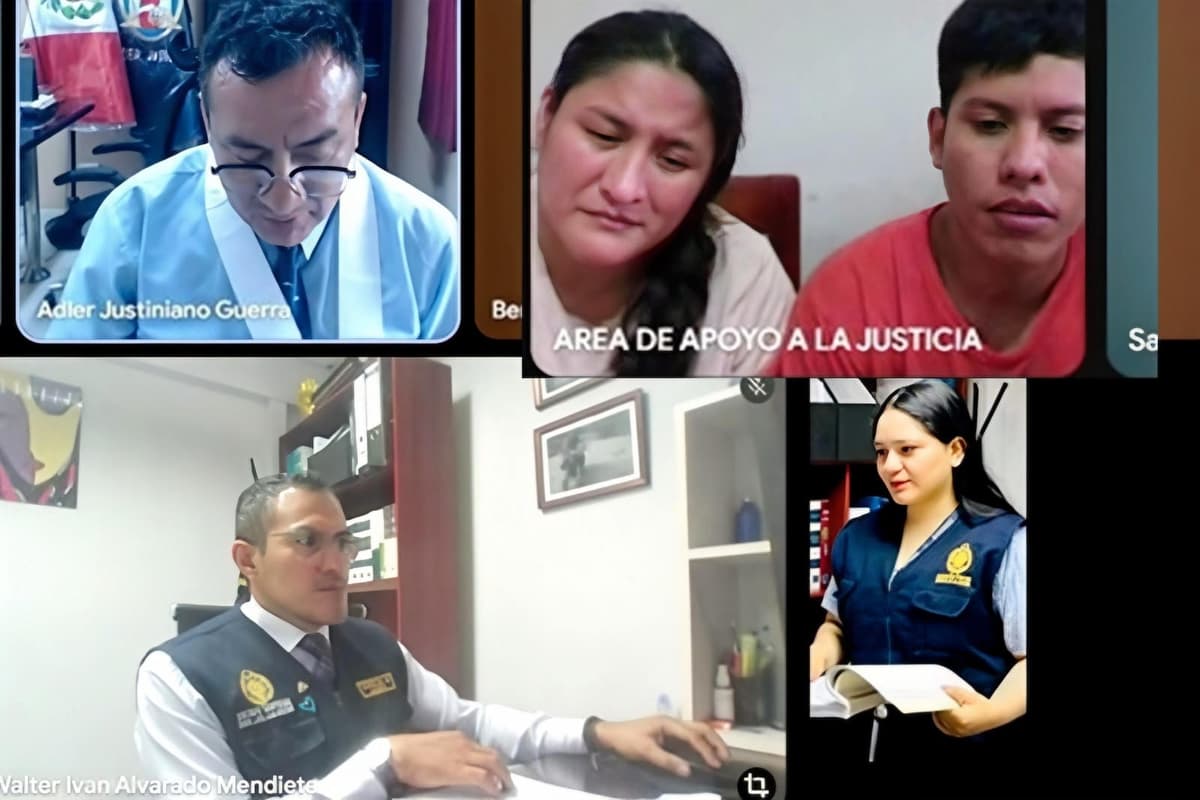 Pareja investigada por presunta trata de menor es enviada a penal tras audiencia judicial en Leoncio Prado