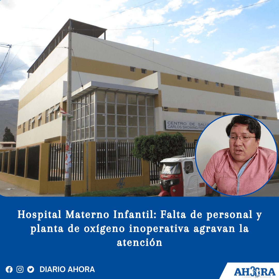 Hospital Materno Infantil: Falta de personal y planta de oxígeno inoperativa agravan la atención 