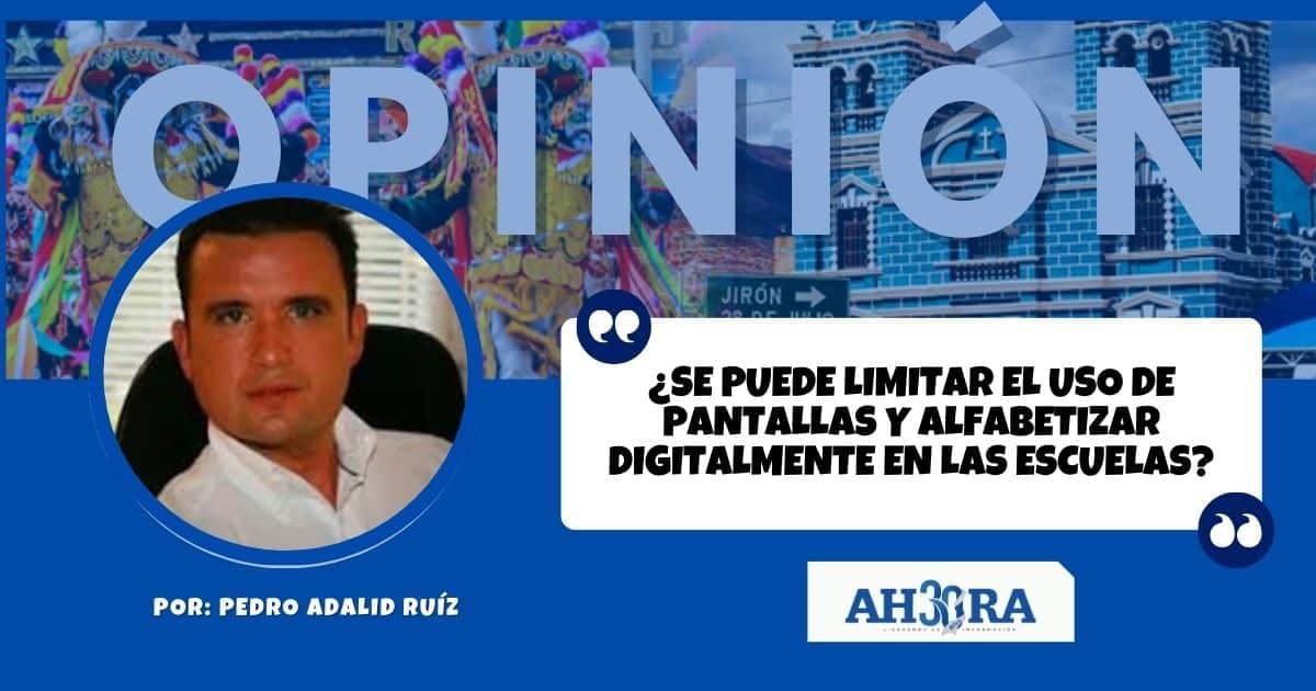 ¿Se puede limitar el uso de pantallas y alfabetizar digitalmente en las escuelas?