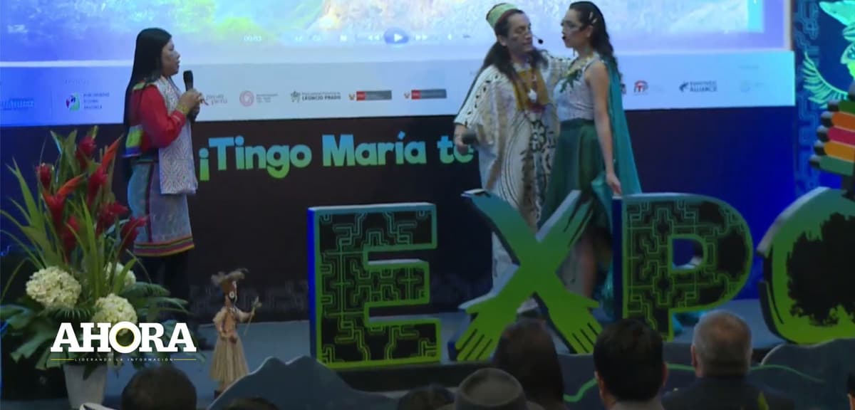 “Despierta, Bella Durmiente” se presentó como parte del lanzamiento de la ExpoAmazónica en Lima