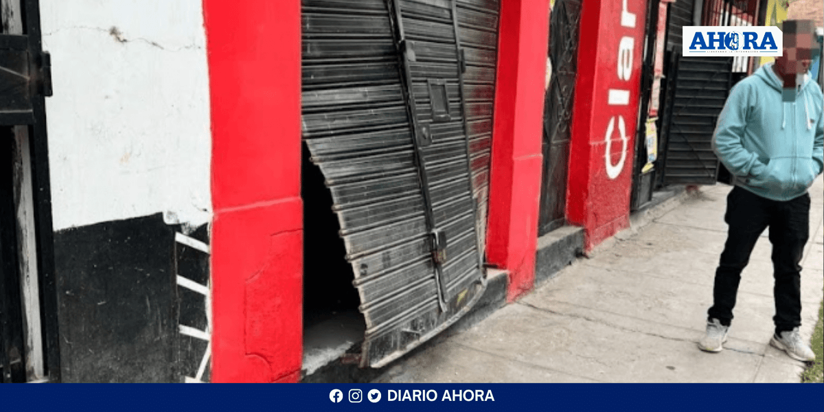 Robo en tienda de celulares en Av. Micaela Bastidas: Piden ayuda para identificar al ladrón