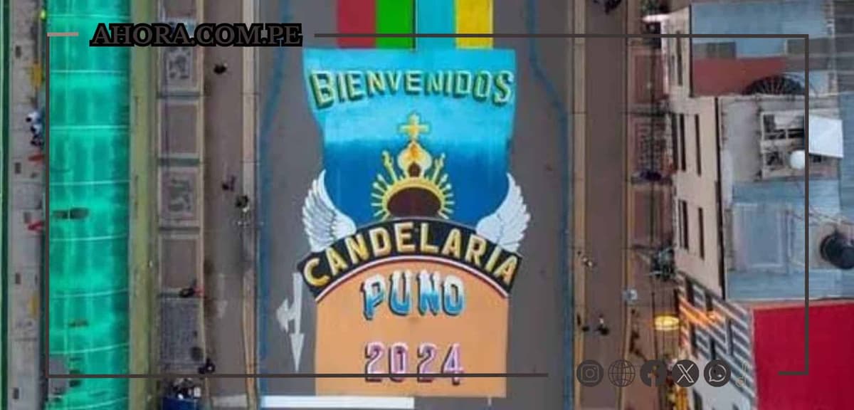 Artistas decoran y pintan calles antes del concurso de trajes de luces