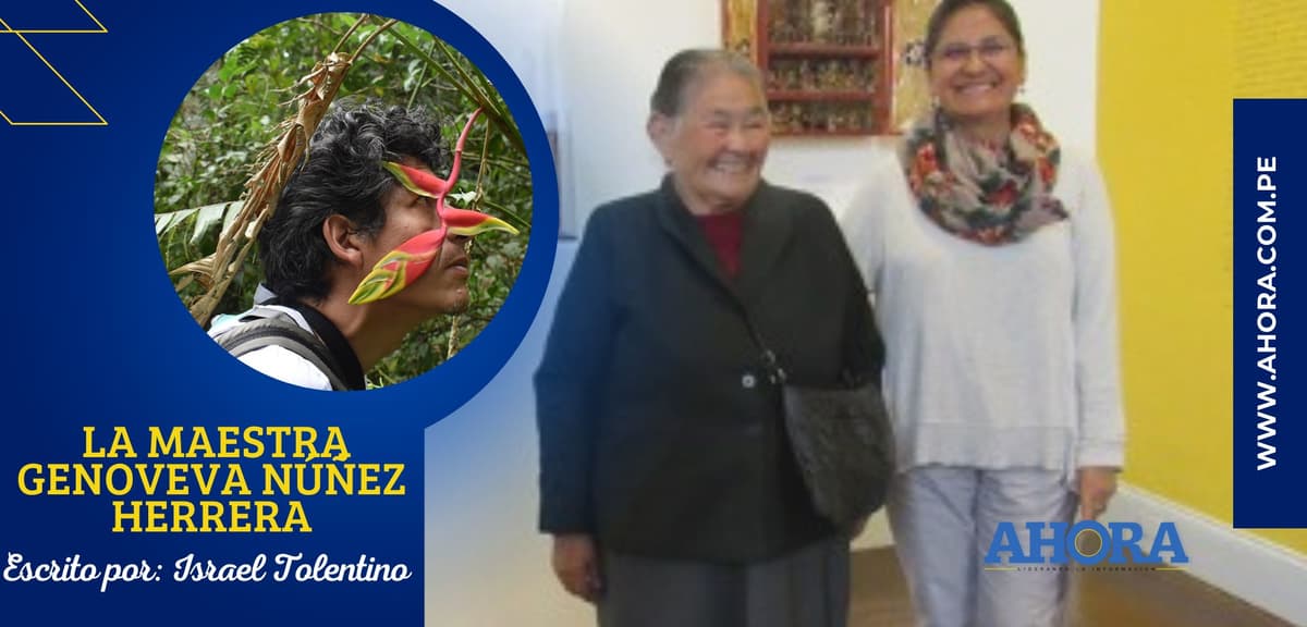 LA MAESTRA GENOVEVA NÚÑEZ HERRERA