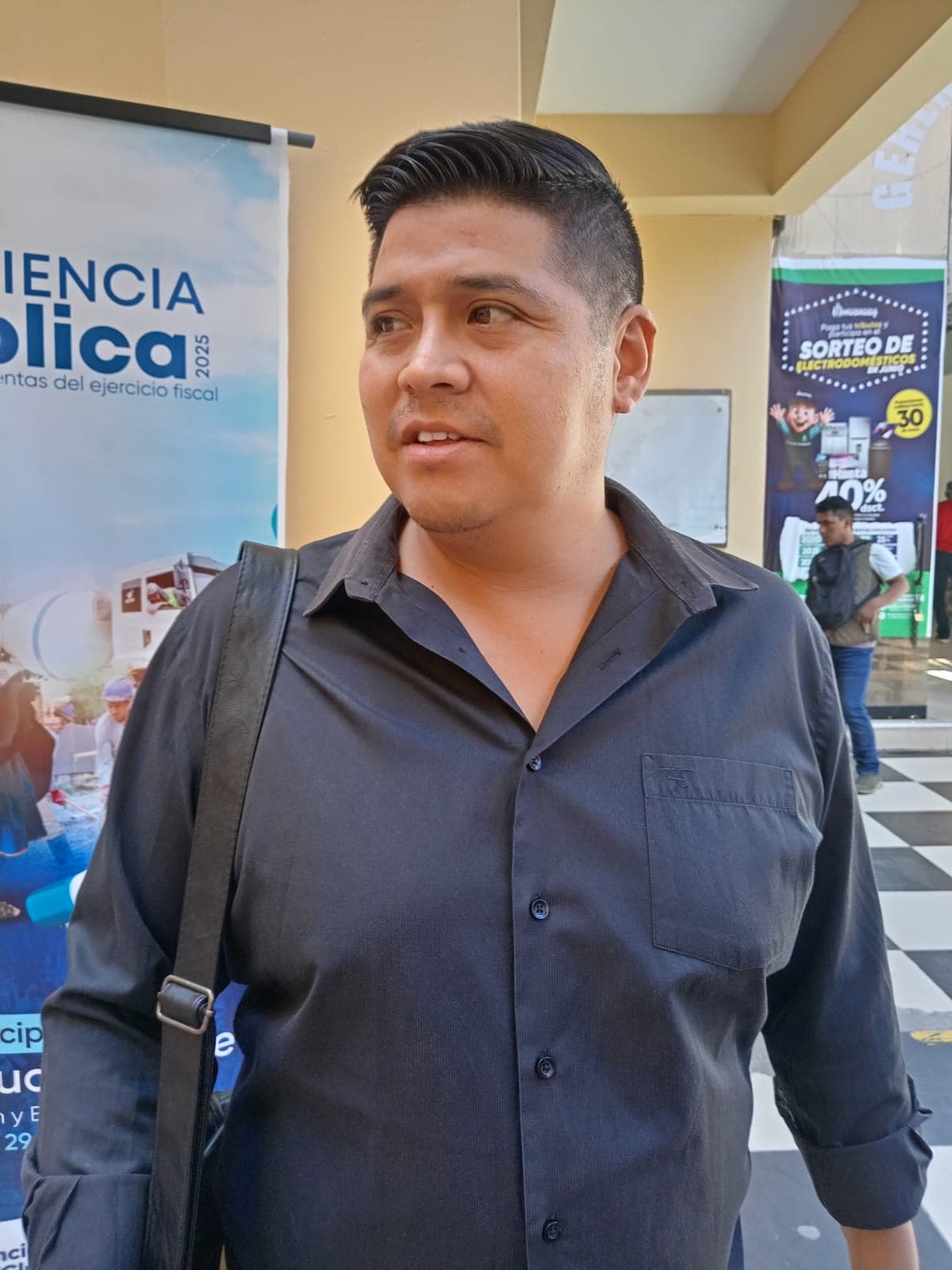 Jhin Espinoza: “Esperamos el pronunciamiento del Jurado, esto ya no es por el cargo”