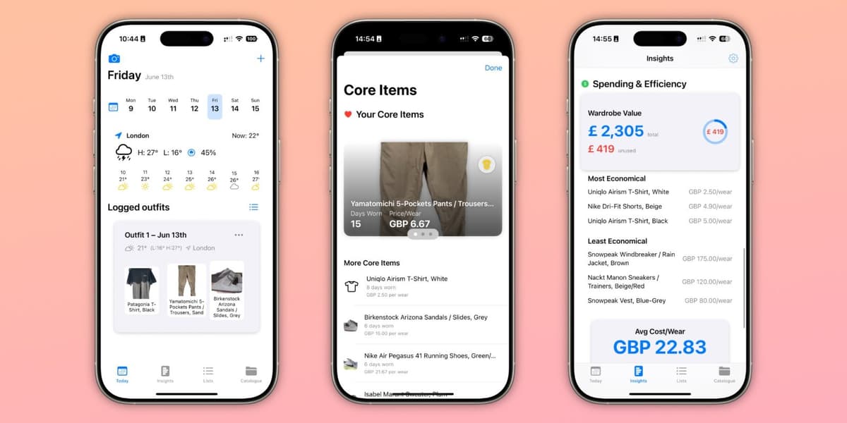 ClosetLog, la app indie que revoluciona la gestión inteligente de tu guardarropa