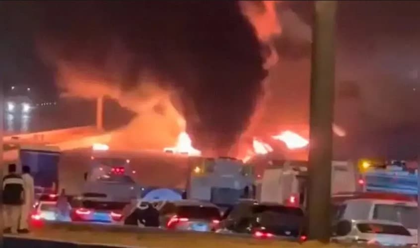 Ataque con drones afecta embajada de EE.UU. en Riad y provoca incendio limitado