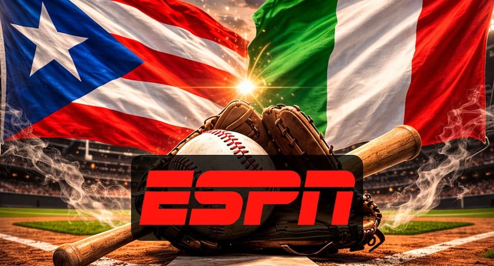 Béisbol: Puerto Rico vs Italia EN VIVO. Dónde ver por ESPN y Disney+