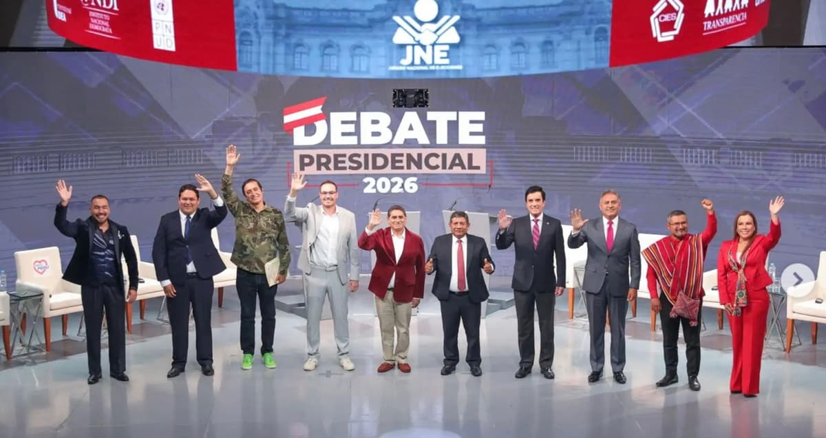 Debate presidencial expone propuestas y tensiones en bloque clave de empleo y educación