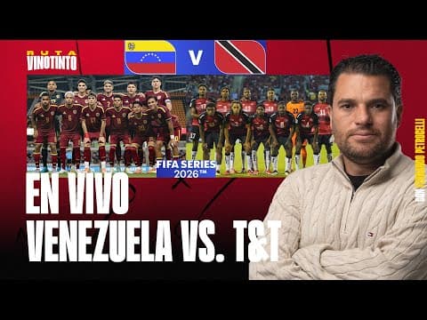 Venezuela vs. Trinidad y Tobago: VER EN VIVO amistoso por Televen
