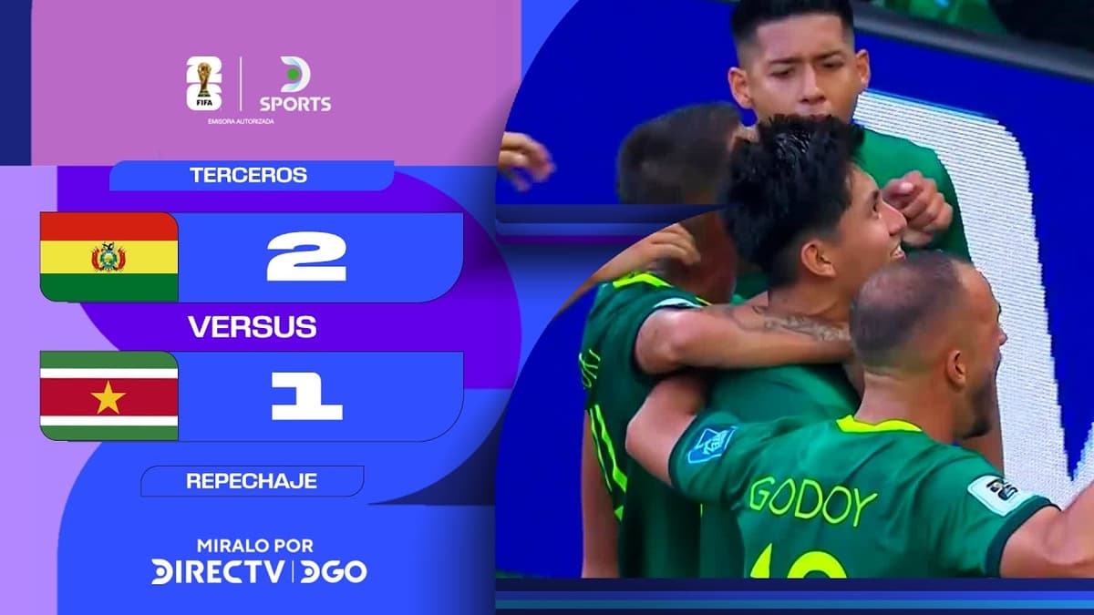 Bolivia dio la vuelta. Terceros de Penal marcó el gol de la victoria