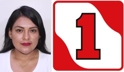 Carolina Perez Silva candidata a diputado con el Partido Político Perú Primero