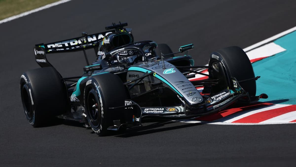 Russell lidera primera práctica del GP de Japón