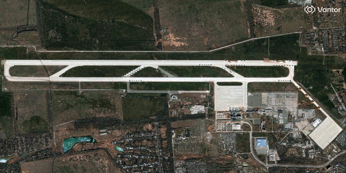 Rusia expande nueva base de drones en frente de Ucrania ocupada