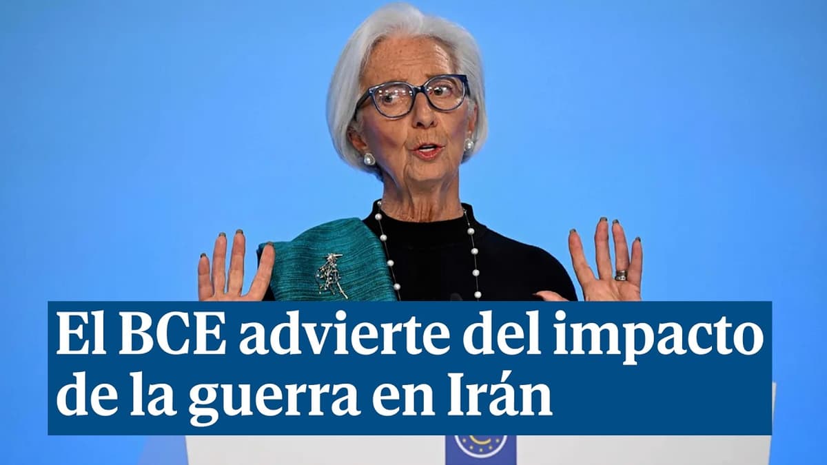BCE alerta: Guerra en Irán disparará inflación y aumentará incertidumbre