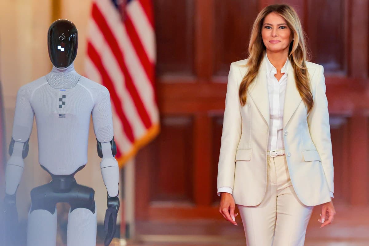 Melania Trump: Robots educarán a tus hijos en casa