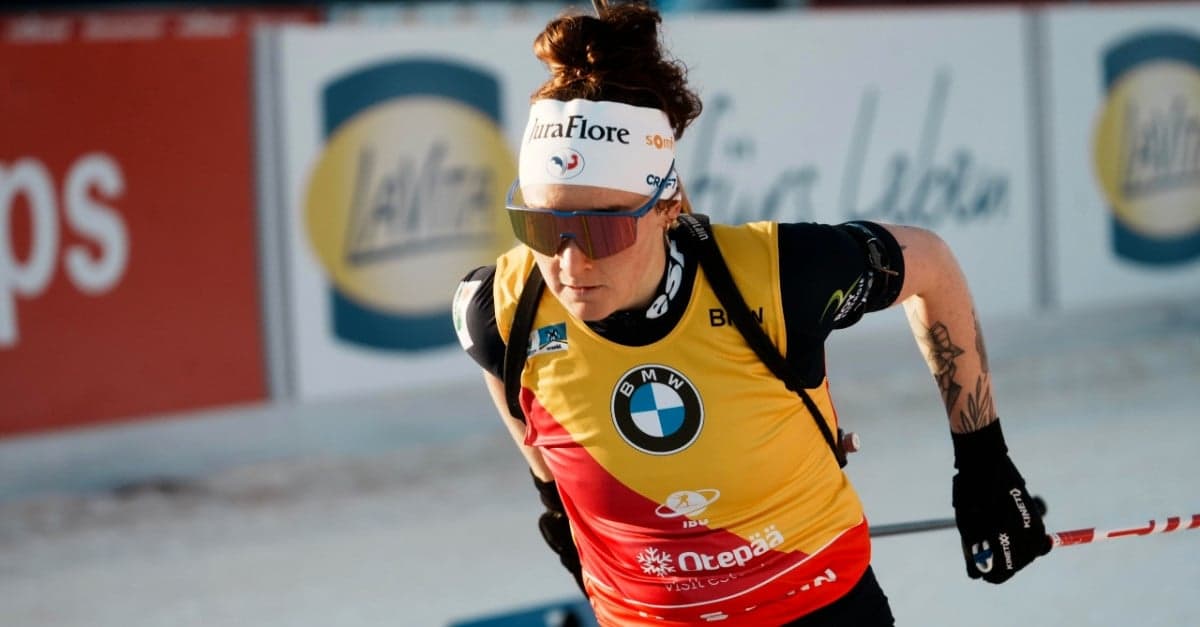 Jeanmonnot gana el globo; Simon pierde en sprint de infarto