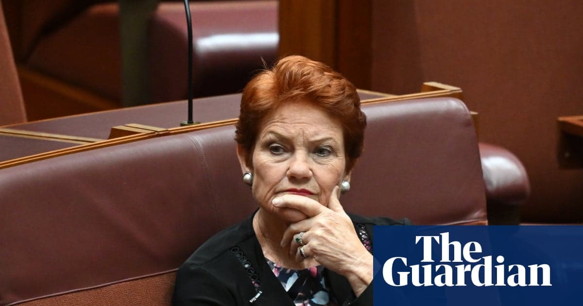 One Nation gana terreno en Australia Meridional; partidos deben reaccionar