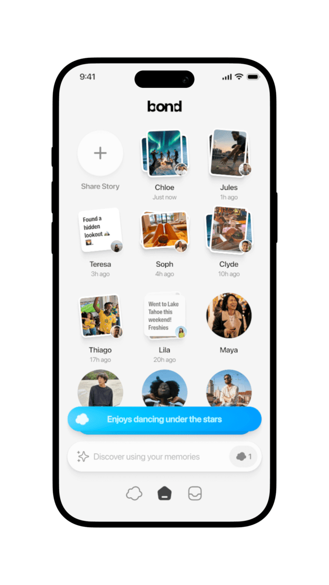 Bond, una nueva plataforma social, busca utilizar inteligencia artificial para ayudarte a detener el scroll compulsivo