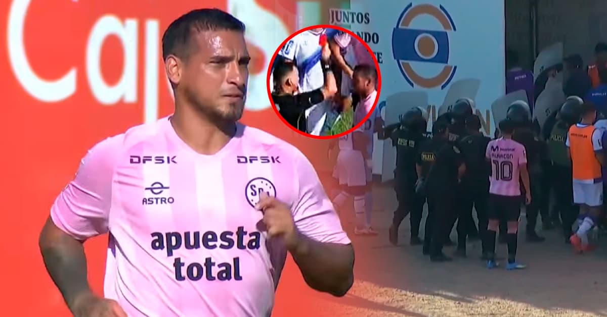 Miguel Trauco debutó con expulsión en Sport Boys y pelea con Germán Díaz