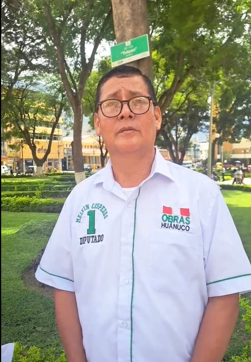 Voto a voto: El JNE definirá la última curul de Huánuco ante el estrecho margen de Melvin Céspedes