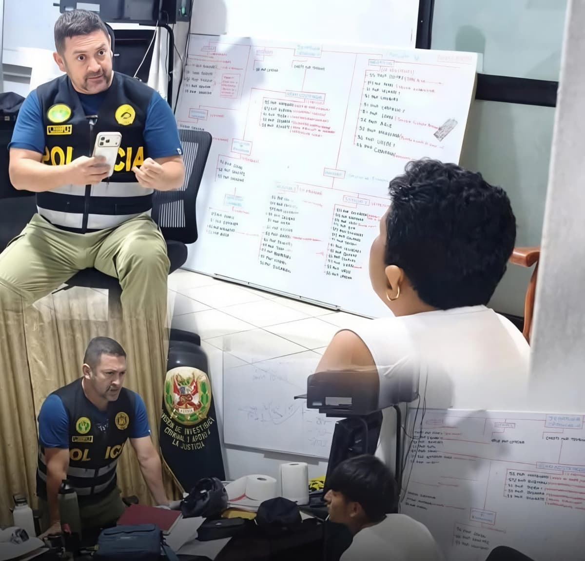 Trabajadora y su cuñado fueron detenidos por presunto autorrobo de S/ 25 mil en empresa de transportes de Tingo María