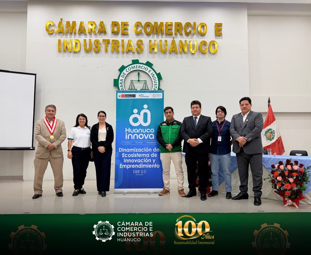 DER 2.0: Huánuco activa ocho proyectos de innovación para revertir rezago en competitividad regional