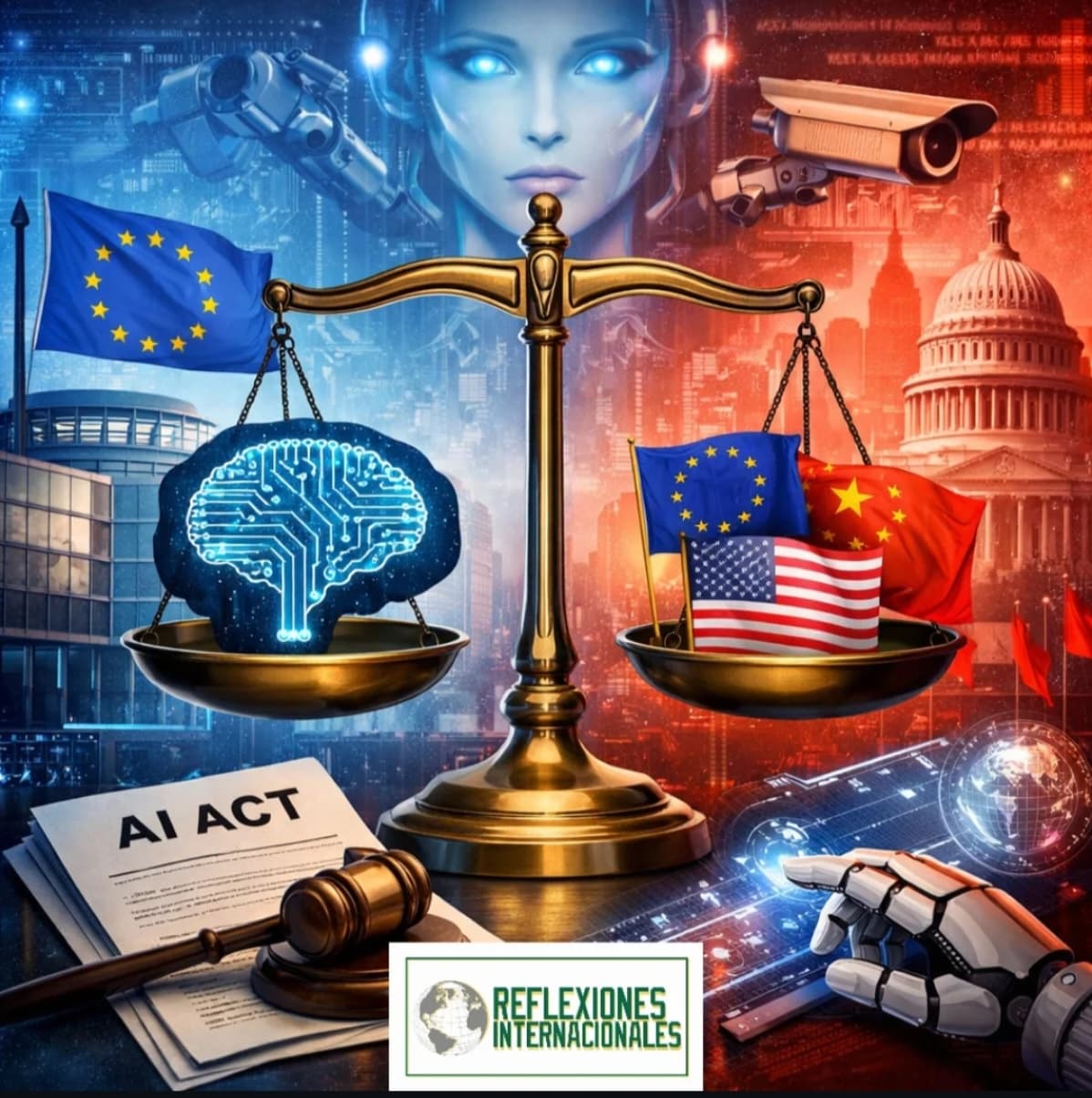 Tensión global por regulación de inteligencia artificial marca agenda internacional