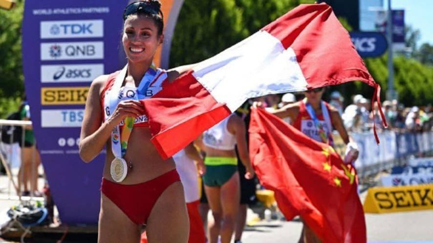 Kimberly García gana oro mundial en Brasilia