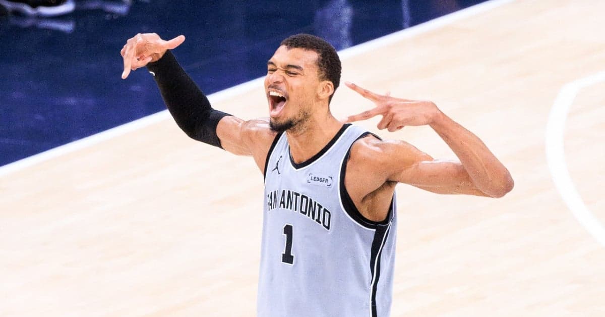 NBA: Wembanyama la rompe con venta récord de camisetas