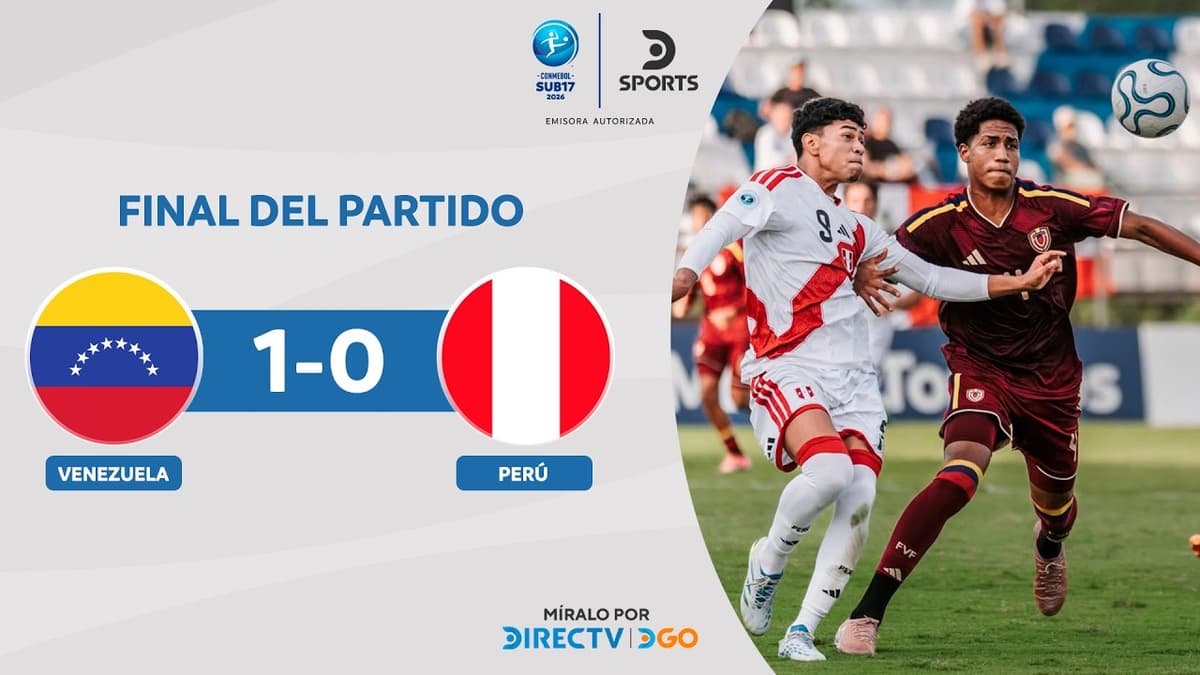 ¡Derrota y adiós Mundial! Perú cae 1-0 ante Venezuela