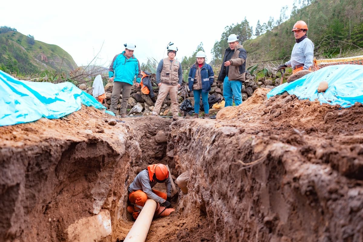 Obra de agua y desagüe en La Unión avanza hacia su cierre con más de 85 % de ejecución