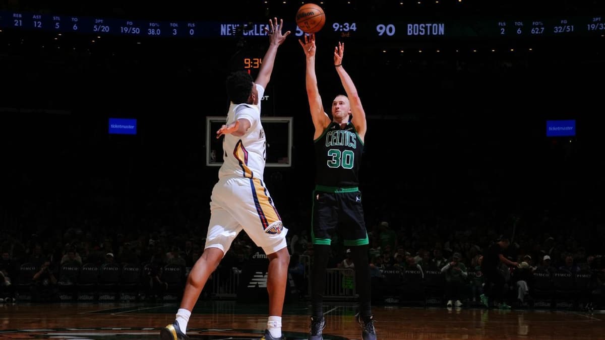 Celtics igualan récord de 29 triples y garantizan segundo lugar