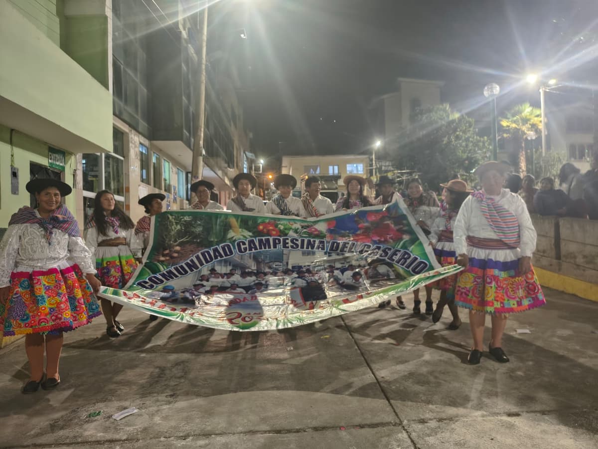 Huariaca celebra 79 años de su comunidad campesina con juegos ancestrales