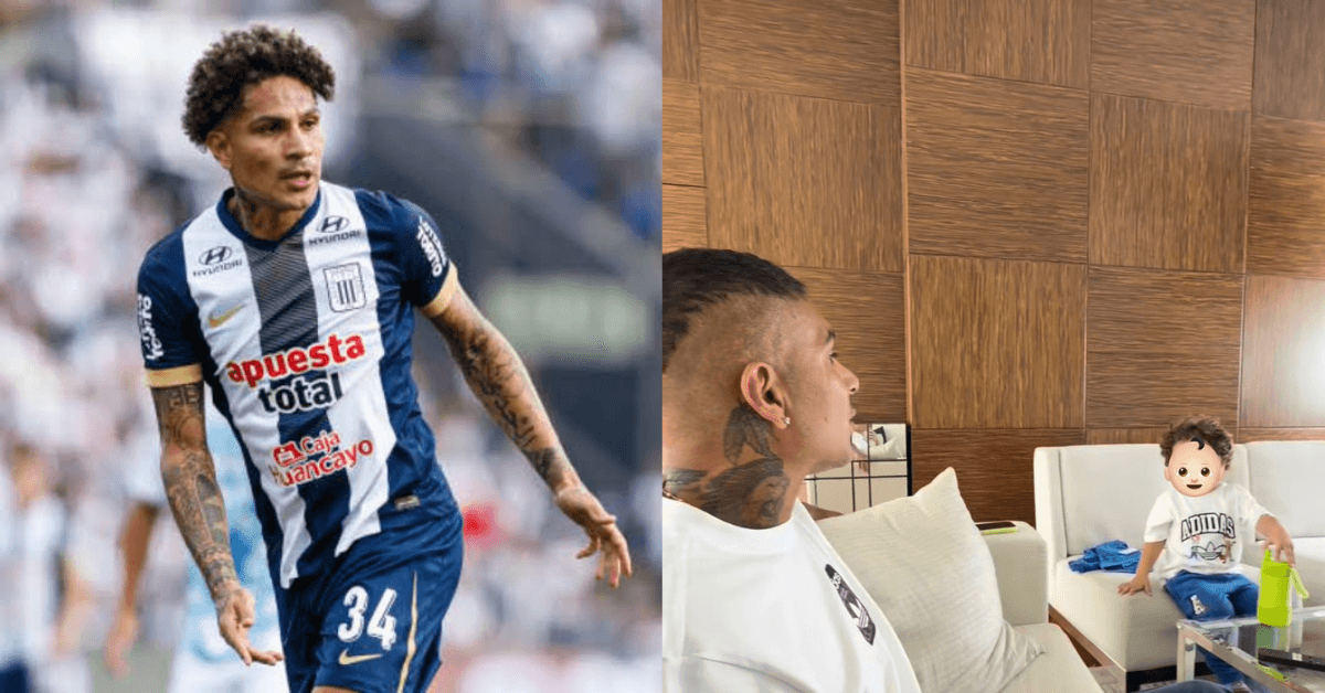 Paolo Guerrero anima a su hijo a jugar en el Real Madrid y convertirse en goleador