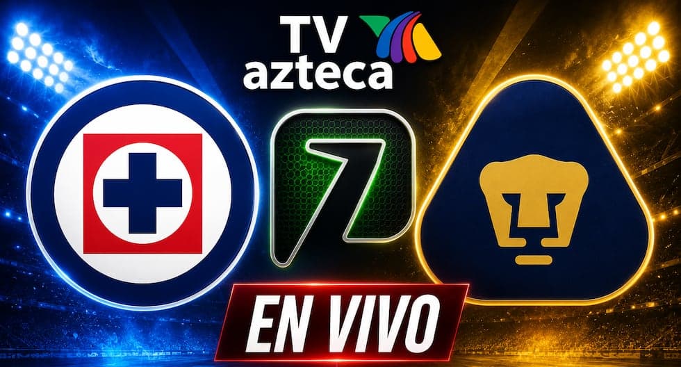Cruz Azul vs Pumas: Ver gratis EN VIVO por TV Azteca 7