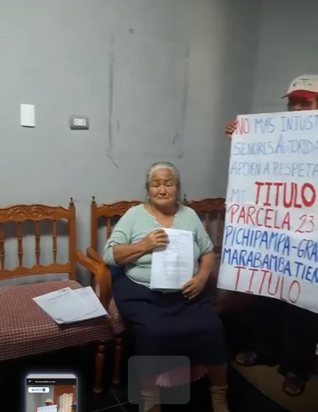 Caso Marabamba: Litigio por tierras enfrenta a titulada de 1987 con denunciantes ante el PJ