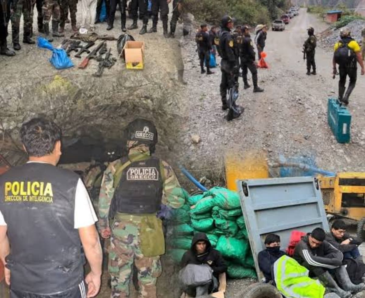 Pataz continúa bajo presión militar por expansión de redes ligadas al oro ilegal