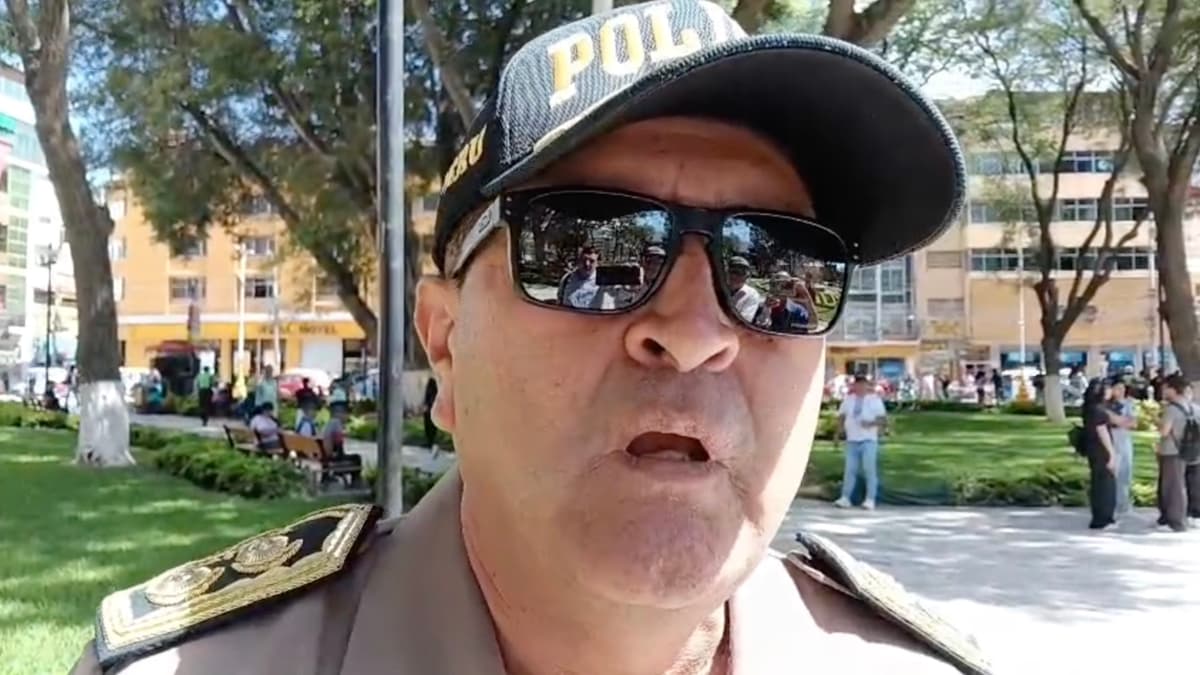 General Gonzales afirma que hay más policías en Huánuco ante reclamos por robos