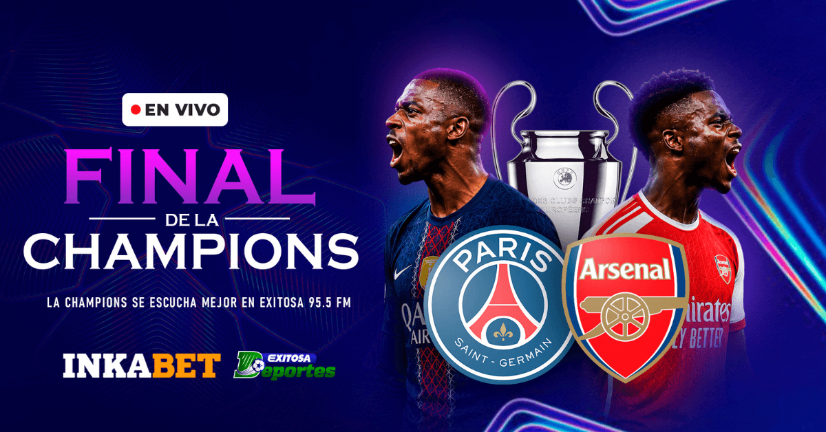 El encuentro final de la Champions League 2026 entre PSG y Arsenal se muestra en vivo